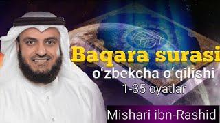 BAQARA SURASI 35 oyat. Yod oling va tarqating .Mishari ibn-Rashid Alafasy.