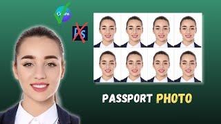 Make Passport Size Photos in Canva at Home || No Studio Needed!