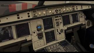 [X-Plane 11] Flight Factor A320 - Test drive with a real pilot (live stream replay)