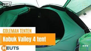 Coleman Kobuk Valley 4 Plus Koepeltent heuts Camping Tent -  Coleman BlackOut Bedroom Kobuk Valley 4