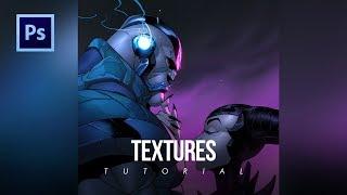 How to paint MATERIAL TEXTURES for digital art