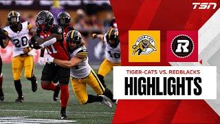 Hamilton Tiger-Cats vs. Ottawa Red Blacks | CFL HIGHLIGHTS