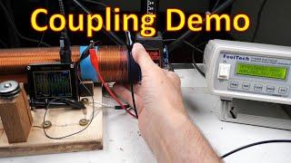 Crystal Radio--Quick Demo Of Loose/Tight Coupling (4K)