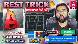 Finally Download & Install Autodesk Autocad In Pc / Laptop 2024 ||Latest version ||100 % Working