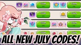 New July Coupon CODES ️ Cookie Run Kingdom 2024