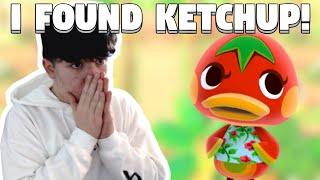 I FOUND KETCHUP!!! | Animal Crossing: New Horizons Villager Hunting Stream Highlights!