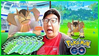 20 Terrakion Raids in a Day With a Very Rarer Encounter Than a Shiny! - Pokemon GO