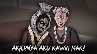 Akibat Melanggar Adat Pernikahan #HORORMISTERI | Kartun Hantu, Animasi Film Horror