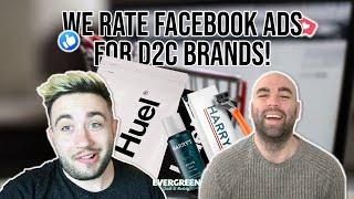 Facebook Ads for D2C Brands : What ads are Huel & Harry's Razors using to get sales!