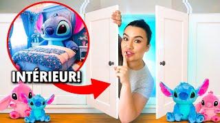 J'ai Transformé Sa PIÈCE SECRÈTE En STITCH Epic Room