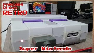 Super Nintendo - Jogando um pouco anetes de dormir para encarar a semana