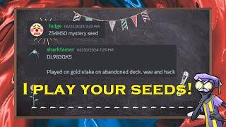 Community Seed Suggestions (Office Hours 22.1)