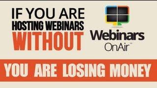 Webinars OnAir - MONETIZE Your Webinar Software!