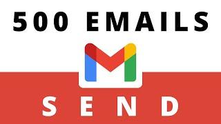 Send Bulk Email Using Gmail Mail Merge | 500 Emails At Once | Free Email Marketing