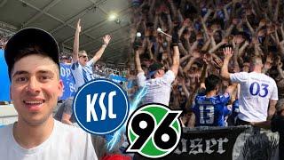 Lars Stindl in der Kurve| 3 Spieler BEENDEN IHRE KARRIERE️ | KSC vs HANNOVER 96 | Stadionvlog