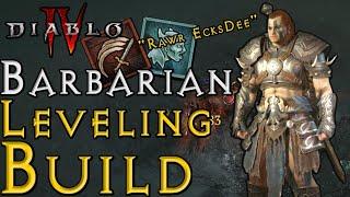 The BEST Barbarian Leveling Build - Diablo 4 Guide