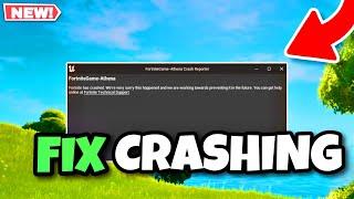 How To Fix Fortnite Crashing On Pc (2024) New Fix! ️