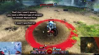 GW2│ Revenant SPEAR - UNLEASH ABYSSAL RAZE - How to make it work│Guide 2024