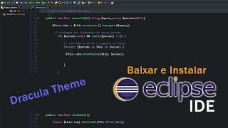 Eclipse IDE como baixar e aplicar theme dracula