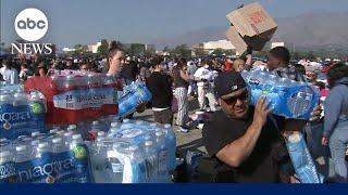 Fire victims receive an outpouring of donations