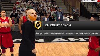 ON COURT COACH BADGE TUTORIAL NBA 2K20 MOBILE