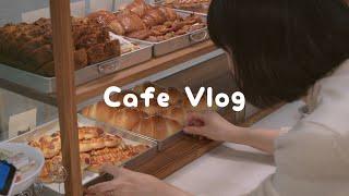 CAFE VLOG ‍ 편집하다 번아웃 극복한 카페사장 바리스타조이의 평화로운 카페 브이로그 ️ ASMR