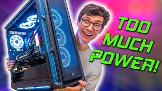 THE MOST POWERFUL GAMING PC BUILD?!  Corsair 5000T, Ryzen 5950X, RX 6900 XT