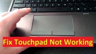 Laptop Touchpad Not Working Problem!! Fix - Howtosolveit