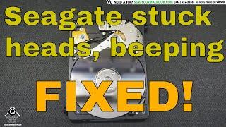 Why your Seagate external hard drive is beeping; beeping hard drives can be recovered with this fix