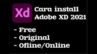 Cara install adobe xd original free