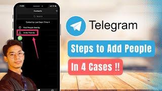 How to Add People on Telegram !