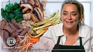 "¡Esto es Corea!": El plato de Toñi Moreno que ha conquistado a Samantha | MasterChef Celebrity 8