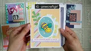 March 2022 card swap with my #pinaycrafter friends