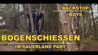 Bogenschiessen im Sauerland - Mit Black Wolf und Mingo im Parcours der Sauerländer Bogenschützen #1