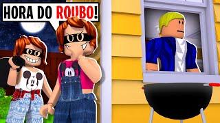 FUI ROUBAR A CASA e ELE VIU! (Roblox Sneak Thief)