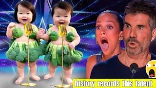 Britain's Got Talent | The Jury Cry When The Weird Baby Sings The Scorpions Song The Big World Stage