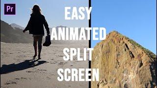 How To Create an Animated Split Screen in Adobe Premiere Pro