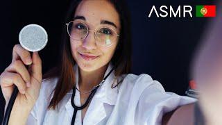 [ASMR em Português] Dra. Maya Faz um Exame aos Teus Receptores de ASMR! | RP Médica/ Clínica do Sono