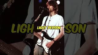 Kurt Cobain went blind from the stage lights