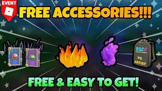 FREE ACCESSORIES!!! Roblox Build It Play It Mansion of Wonder