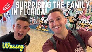 WALT DISNEY WORLD ORLANDO FLORIDA 2024 | SURPRISE TRIP & TRAVEL DAY