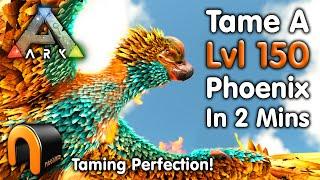 Ark THE BEST WAY EVER TO TAME A PHOENIX How To Tame A Phoenix SOLO! #Ark