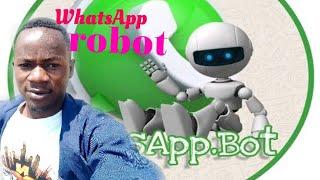 WhatsApp robot (jinsi yakutengeneza roboti lakujibu meseji za WhatsApp)