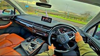 Audi Q7 3.0 TDI - Relaxing Night Time POV Driving