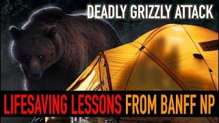 Strange fatal grizzly attack Banff National Park | Life-saving lessons #wildspaces #banff #attack