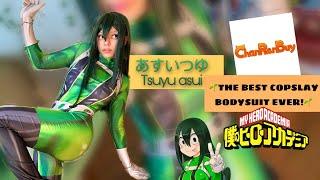 Chaorenbuy My Hero Academia Tsuyu Asui Cosplay Bodysuit Unboxing Review! ️️