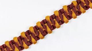 "How You Can Make A Caged Solomon Bar Paracord Survival Bracelet"