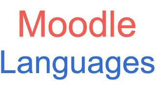 How to Add Language Packs on Moodle