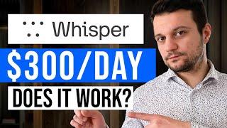 How To Make Money Using Whisper AI Speech To Text (Step by Step)