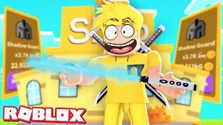 НОВЫЙ ЛУЧШИЙ ИВЕНТ В SABER SIMULATOR + ПОКУПКА НОВОЙ СТАДИИ Shadow Guard! ROBLOX hacker go